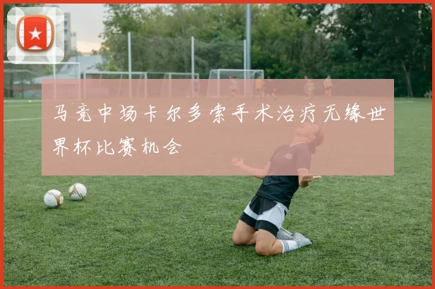 马竞中场卡尔多索手术治疗无缘世界杯比赛机会